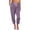Purple, variant on WILLBEST Pants for Women Spring and Summer New Women's Casual Loose Pocket High Waist 9 Point Leggings for Women Track Pants