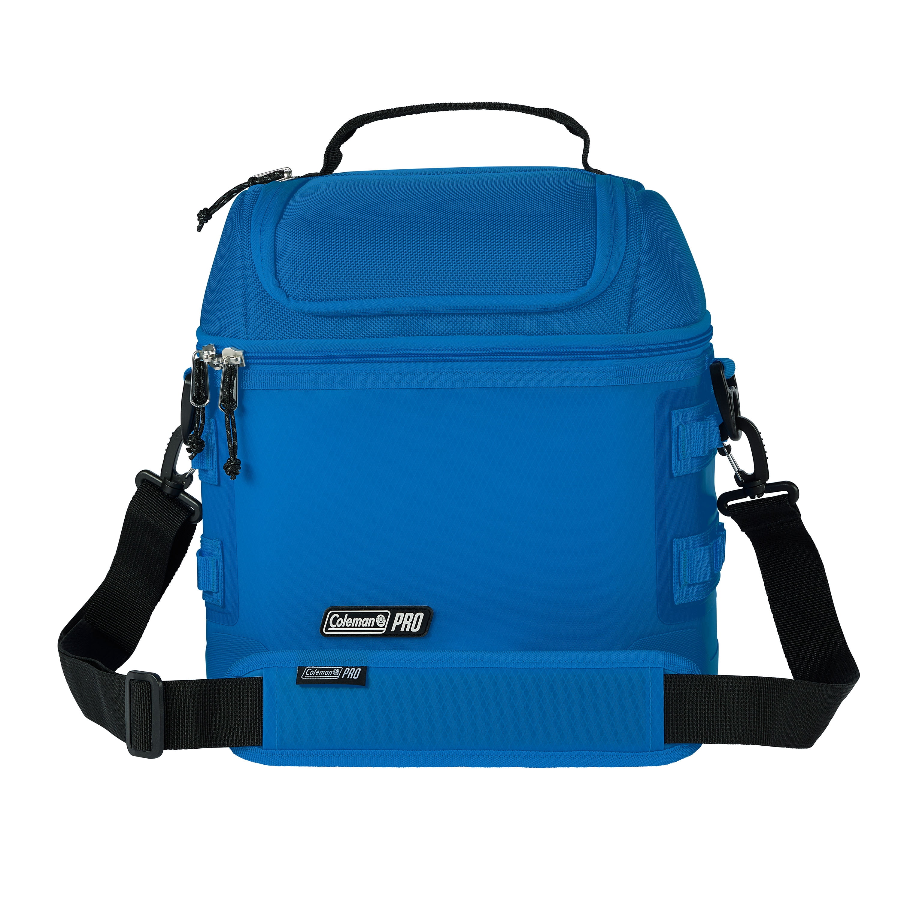 Coleman Pro 24 Can Premium Soft Cooler Lunchbox, 8.5 L (9 qt) Fully Insulated Lid & Body Stays Cold up to 35 Hours, Great for Camping, Parties, Sports, Concerts, Lunches & More