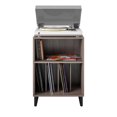thumbnail image 3 of Turntable Stand, Distressed Gray Oak, 3 of 8