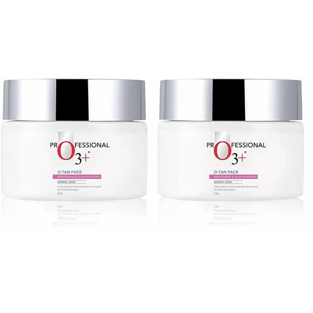 O3+ Professionnel D-Tan Paquet 50 g Chacun (Lot de 2)