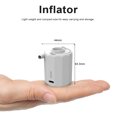thumbnail image 2 of Multifunctional Portable Cordless Electric Inflator Outdoor Inflatable and Vacuum Pump Camping Light Mattress Inflator Vacuum Pump Tent Lamp, 2 of 8