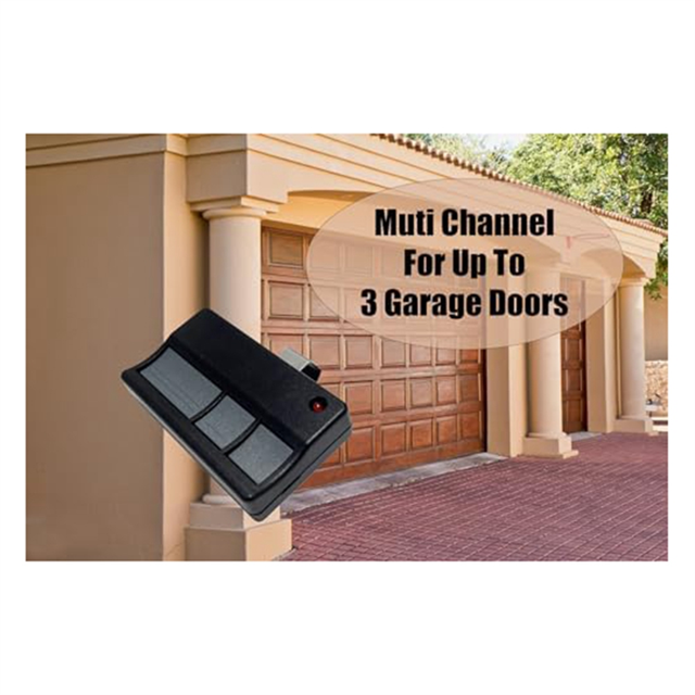 Garage Door Opener Remote for 373LM/953CD Purple "Brown" Learn 390MHz Security+3 Button