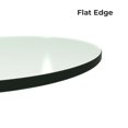 thumbnail image 2 of Fab Glass and Mirror Plateau de Table Rond en Verre Trempé Poli Épais de 1/4 Pouces, 30 Pouces, 2 of 2