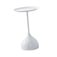 thumbnail image 2 of simhoa Table d'Appoint Ronde Mignonne Table Basse pour Intérieur Extérieur Petit Espace Bureau Hauteur 60 cm, 2 of 8