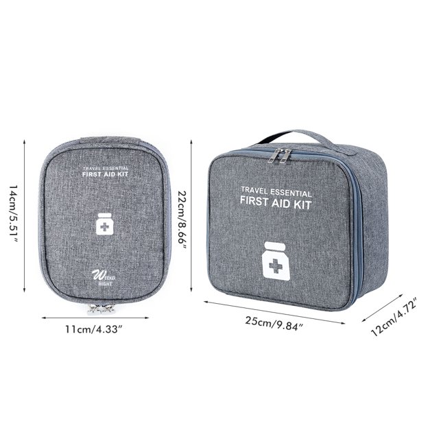 Sac d'Urgence Portable Grande Capacité Sac d'Urgence 2 Pcs Sac d'Urgence Portable Grande Capacité Sac d'Urgence pour Voyage Extérieur