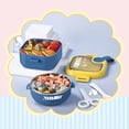 thumbnail image 4 of Stainless Steel Baby Feeding Bowl Set for Mealtime with Durable Base and Easy Clean Design Including Spoon and Fork for Stage 1-3 Foods and Everyday Use, 4 of 7