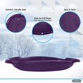thumbnail image 2 of Superio Traîneau Rond en Forme de Soucoupe de Neige 24 Pouces Violet (Lot de 2), 2 of 5