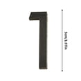 thumbnail image 3 of Dvruxg Acrylic Number Plates, Stylish Decor Signs, Engraved Plaques for Home & Office Wall Decor, 3 of 3