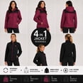 thumbnail image 3 of Reebok Women's All Weather 4-in-1 Jacket, Sizes XS-XXL, 3 of 3