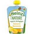 thumbnail image 1 of Heinz by Nature Aliments pour Bébés - Purée de Banane Biologique, 1 of 7