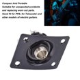 thumbnail image 4 of Guitar Output Jack Plate, Electric Guitar Square Shape Metal Compact Guitar Jack Socket Plate For Telecaster, 4 of 8