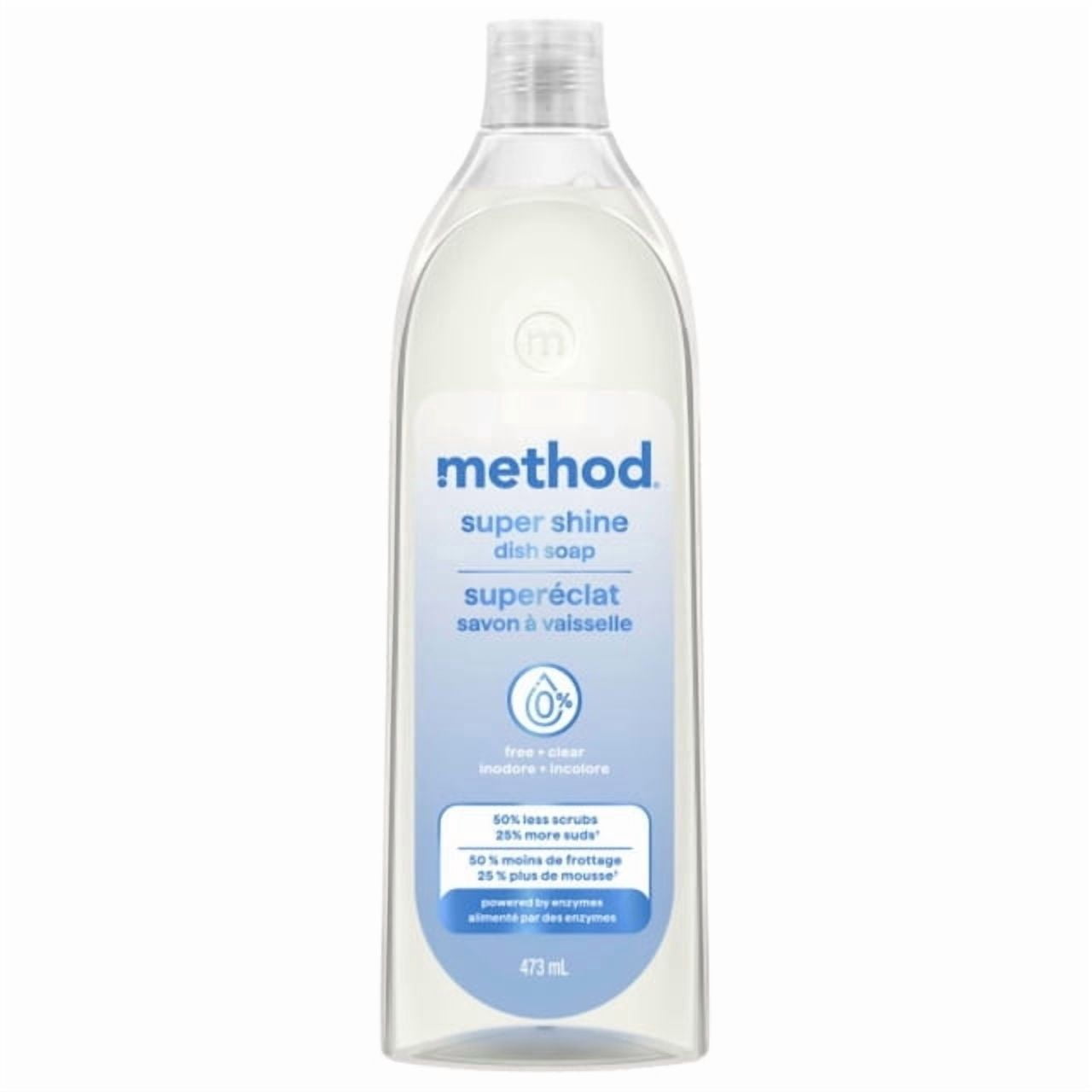 Method Super Shine Liquid Dish Soap Free and Clear