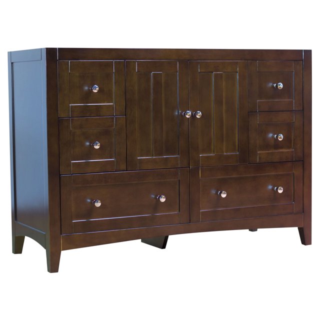 Imaginations Américaines 46.5 pouces W Vanity Base Noyer