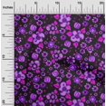 thumbnail image 1 of oneOone Rayon Violet Fabric Florals Sewing Material Print Fabric By The Yard 56 Inch Wide, 1 of 4