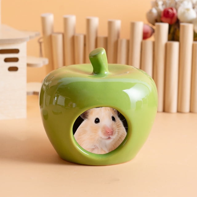 Reindeer Hamster Bed Safe Half Enclosed Pet Nests For Small Animals Hamsters Guinea Pigs Squirrels Hedgehog Rabbits Etc