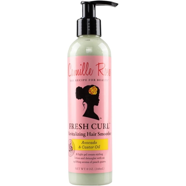 Camille Rose Fresh Curl Revitalizing Hair Smoother Avocado & Castor Oil 8 oz.