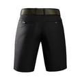 thumbnail image 3 of Styesk Shorts pour Hommes Couleur Unie Mode Décontractée Poches à Boutons, 3 of 5