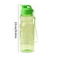 thumbnail image 2 of Glass&Bottle Portable Outdoor Water Cup for Sports Clamshell Design Lightweight Cup for Students and Daily Use, 2 of 3