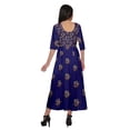 thumbnail image 4 of Moomaya Kurti Ligne A pour Femmes Kurti Longue Imprimée Robe Haut Indien pour Femmes, 4 of 5