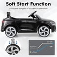 thumbnail image 4 of Licensed Audi SQ8 Ride on Car by OLAKIDS, Battery Powered Electric Vehicle for with Remote Control, Adjustable Music, LED Lights, Suspension, Driving Toy Gift for Kids Toddler Age 3+, 4 of 9