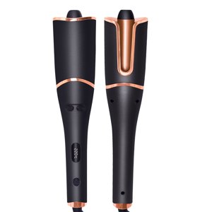 Curler automatique de cheveux avec U-Shaped Barrel ouvert pour le style sans angle, professionnel de la céramique ionique automatique de curling 4 Paramètres de température & Conception anti-calcaire