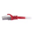 thumbnail image 4 of C2G 7ft Cat5e Snagless Shielded (STP) Ethernet Network Patch Cable - Red - Patch cable - RJ-45 (M) to RJ-45 (M) - 7 ft - STP - CAT 5e - molded, stranded - red, 4 of 5