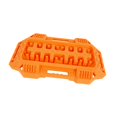 thumbnail image 1 of DYNWAVECA Car Traction Board Tire Traction Pad Multifunctional Tire Traction Device, Sand Mud Snow Ladder Ramp for 4WD, SUV, UTV, ATV Orange, 1 of 10