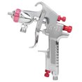 thumbnail image 1 of Paint Spray Gun, Pneumatic Airbrush, 200-240ml/min Universal Lower Pot Excellent Atomization Painting Tool Kit, for Automobiles Automobile Maintenance 2mm Diameter,2.5mm, 1 of 7