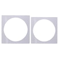 thumbnail image 1 of Miangastore 2pcs Layer Cake Mold Square Acrylic Cake Board Cake Scraping Plate Cake Tools, 1 of 8