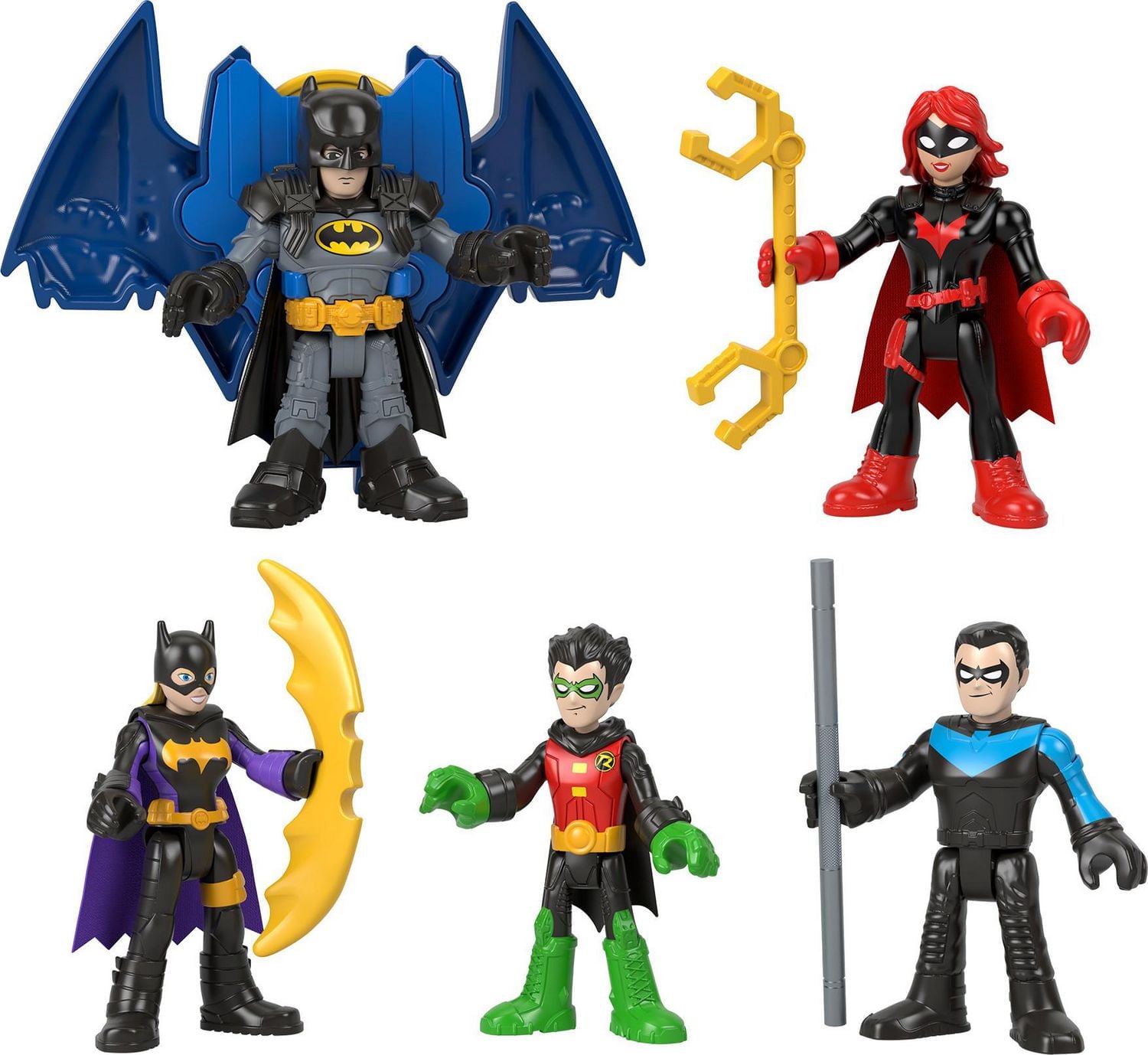 Fisher-Price Imaginext DC Super Friends-Multi-coffret Famille Batman