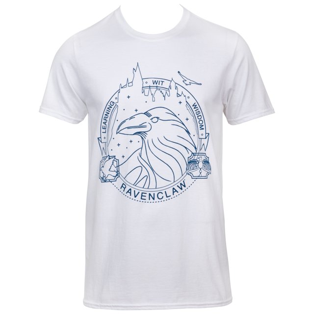 Harry Potter Ravenclaw House Crest Unisex T-Shirt-XLarge