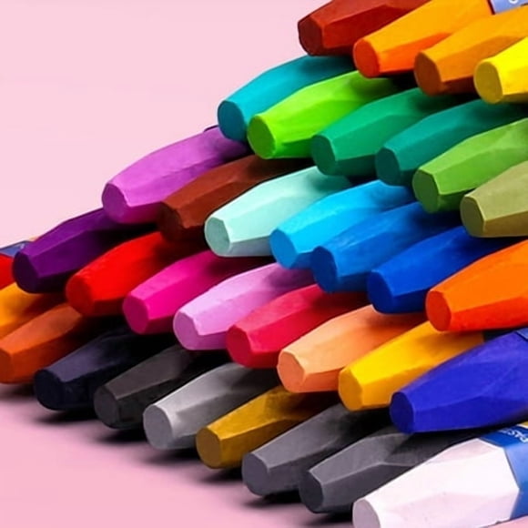 Colorful Drawing Crayons Set Kids Oil Pastel Pen Washable Crayons Drawing Painting Graffiti Children School Art Stationery Supplies