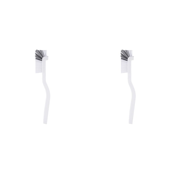 Brosse de Nettoyage pour Produit 1 / Brosse pour Tasse Brosse de Nettoyage de Cuisine pour Bouteilles et Tasses de Jus de Lait de Soya Outil de Nettoyage, Blanc 2 Pcs