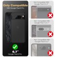 thumbnail image 3 of Dexnor Full Body Case for Google Pixel 8Pro, [Built in Screen Protector and Kickstand] Heavy Duty Military Grade Protection Shockproof Protective Cover for Google Pixel 8 Pro Black, 3 of 6