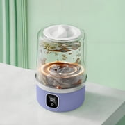 Birdeem Portable Washing Machine,Mini Washer for Small Loads and Delicates,Compact Usb Rechargeable Clothes Cleaner for Home,Travel,Dorm and Apartment
