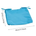 thumbnail image 2 of TIELUTT Housse de Coussin Carrée d'Extérieur en Polyester, Coussin de Siège pour Meubles de Jardin et de Patio, Durable et Résistant aux Intempéries, Coussin de Canapé, Soutien Complet du Dos, Grand Coussin de Siège 22x22, Coussins d'Extérieur 25 X 25 Cu, 2 of 3