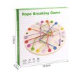 thumbnail image 3 of Amzcrzy Board Game Dorm Room Essentials Children's Puzzle Game -Border Rope-Untying Game Toy That Develops Logical Thinking and Problem-Solving Skills Home Improvement Birthday Gifts for Men, 3 of 4
