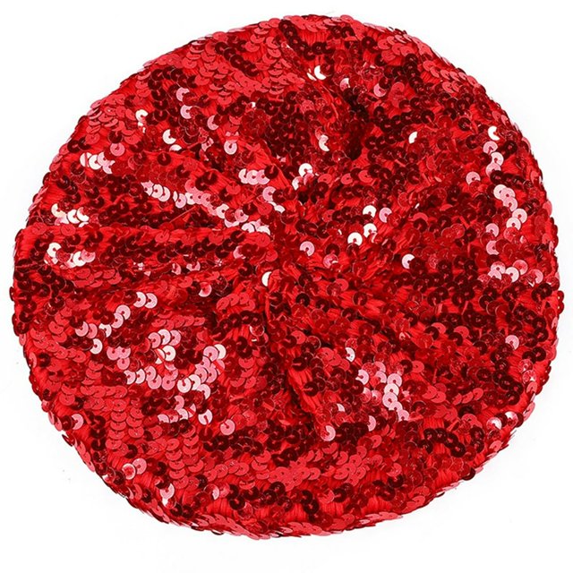 Béret Chapeau à Paillettes Mode Respirant pour Fête