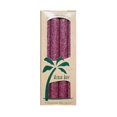 thumbnail image 1 of Aloha Bay - Palm Tapers - Violet - 4 candles, 1 of 1