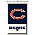 thumbnail image 2 of NFL Chicago Bears - Logo 21 Wall Poster, 22.375" x 34" Framed, 2 of 4