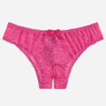 thumbnail image 4 of 1 Pce Culotte Aguichant en Dentelle Florale pour Femmes, String Sans Entrejambe, 4 of 9