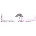thumbnail image 4 of vidaXL Chicken Coop 10x2x2 m Galvanised Steel, 4 of 4