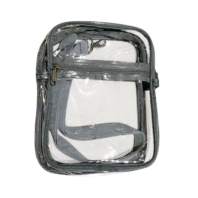Clear Bag Stadium Approved Crossbody Clear Bag Stadium Approved Work & Business Travel Unisex Clear Crossbody Shoulder Bag Clear Crossbody Bag Stadium Approved Stadium Approved Clear Bag