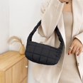 thumbnail image 2 of LinYooLi Quilted Tote Bags for Women Lightweight Quilted Padding Shoulder Bag Down Cotton Padded Large Tote Bags Lattice, 2 of 6