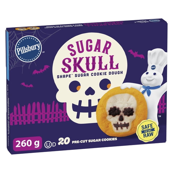 Pillsbury Prêts à cuire MC Pâte à biscuits au sucre en forme de Grâne