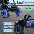 thumbnail image 4 of 4WD Kids Ride On UTV with Remote Control, Spring Suspension Off Road Electric Truck for 3-8 Years Outdoor Play, 4 of 7