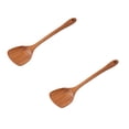 thumbnail image 1 of Oleegame 2PC Kitchen Utensils Set Kitchenware Cooking Spatula Wooden Spatula Household Stir Fry Spatula Non Stick Pan Baking Tools Cooking Wood Wooden Turner Kitchen Utensils Spatula Yellow, 1 of 9