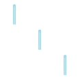 thumbnail image 1 of maskred 1/2/3/5 Travel-Friendly Curling Iron With Locked Safety And Style Combined Compact blue 3PCS, 1 of 6