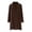 Coffee, variant on cfhntfmh Casual Dresses for Women Comfy Fleece Long Sleeve Knee Length Dress Fall Soft Mock Neck Lounge Sweater Dress