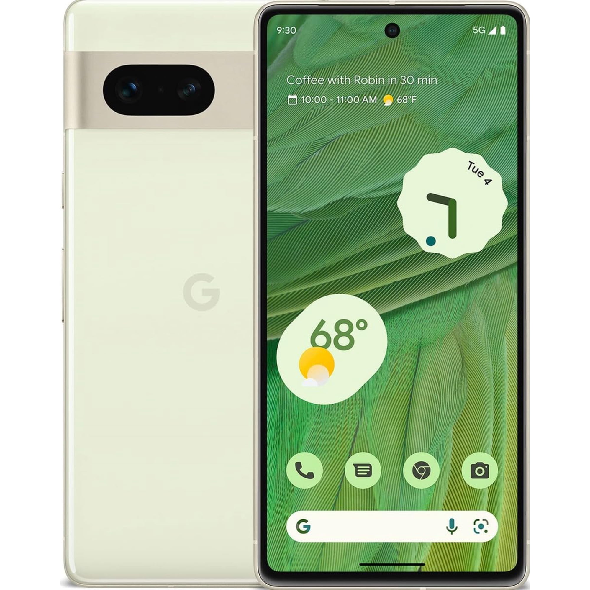 Google Pixel 7 – 128GB Smartphone – Lemongrass (Green) – Unlocked